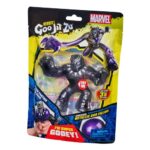 Figurine Goo Jit Zu Marvel Black panther 11 cm Noir et Gris