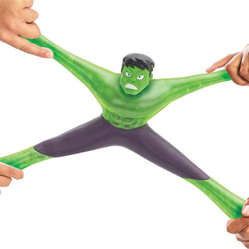 Figurine Goo Jit Zu Marvel Hulk 21cm extensible 2